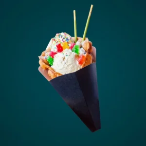 Black Coated Cone Holder Sleeves