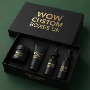 Black Cosmetic Boxes