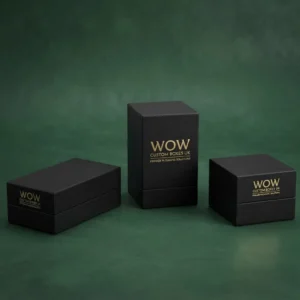 Black Cosmetic Packaging Boxes