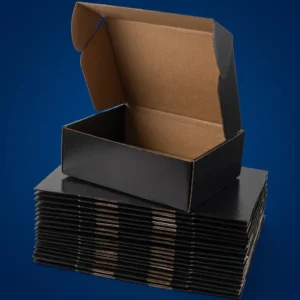 Black Mailer Boxes with Logo
