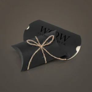 Black Pillow Boxes