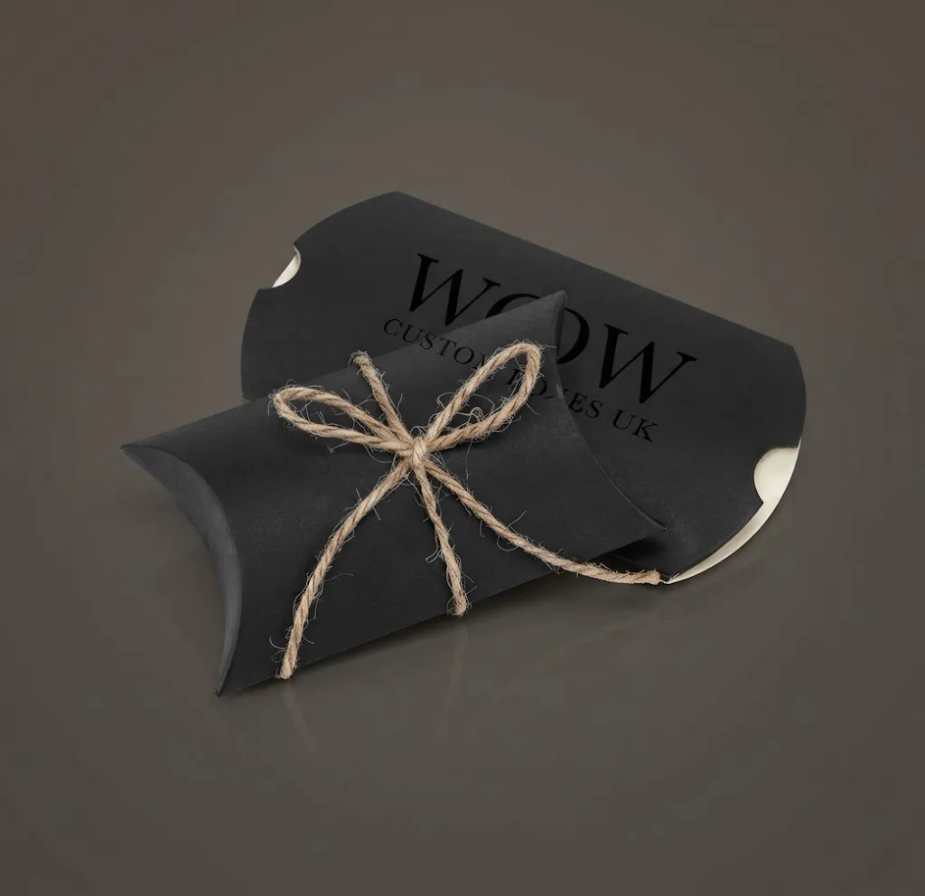 Black Pillow Boxes