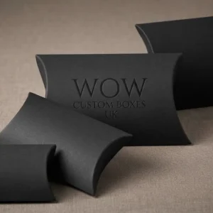 Black Pillow Gift Boxes UK
