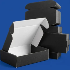 Black Shipping Mailer Boxes