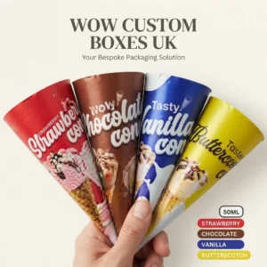 Branded Ice Cream Cone Wraps