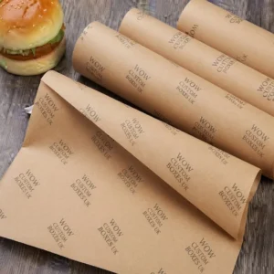 Branded Wax Paper Wrap