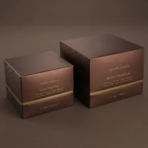 Brown Beauty Product Boxes