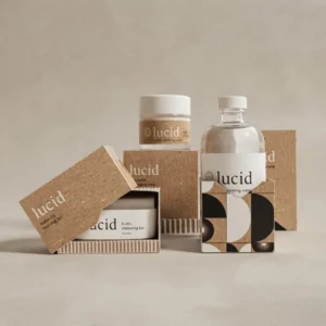Brown Cosmetic Packaging Boxes UK