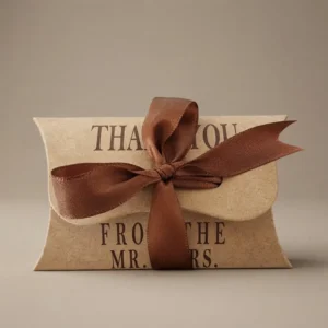 Brown Kraft Pillow Boxes