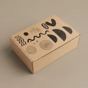 Brown Skincare Packaging Boxes