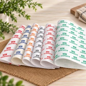 Burger Wrapping Paper with Logo