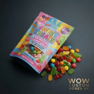 Candy Mylar Bags with Window