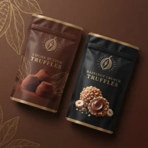 Chocolate Candy Resealable Bags