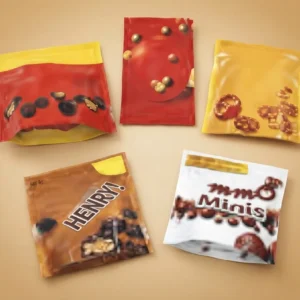 Chocolate Mylar Bags with Window
