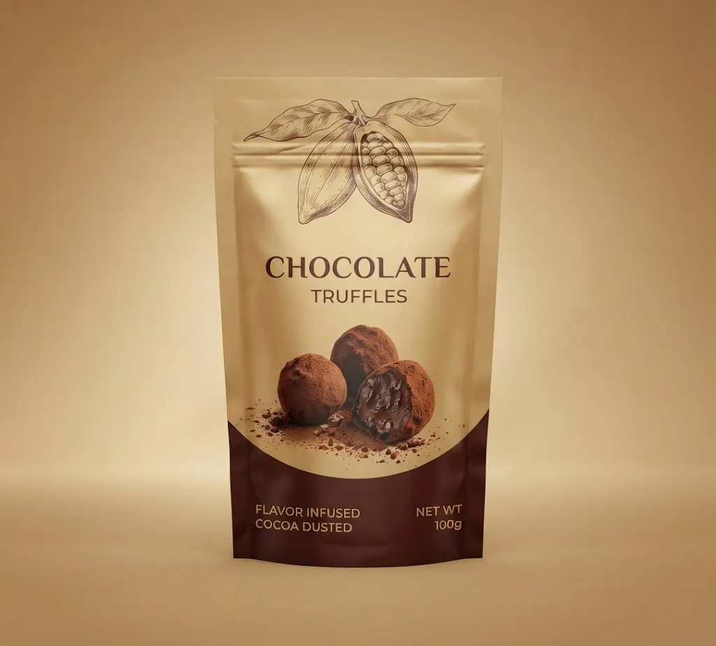 Chocolate Mylar Bags