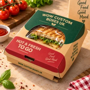 Clear Window Burger Packaging UK