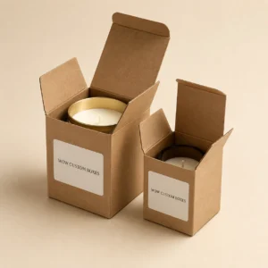 Corrugated Candle Boxes with Insert