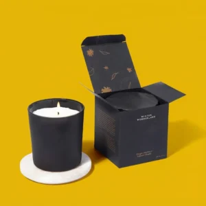 Custom Black Candle Boxes wholesale