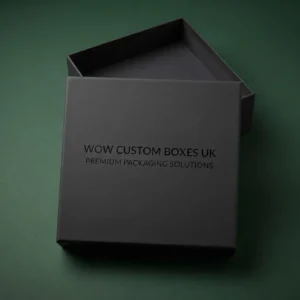 Custom Black Rigid Boxes