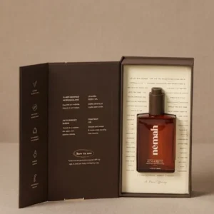 Custom Brown Cosmetic Packaging