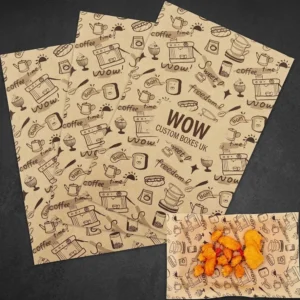 Custom Burger Wrapping Papers