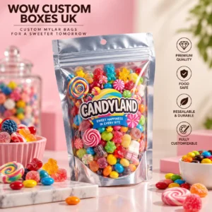Custom Candy Mylar Bags
