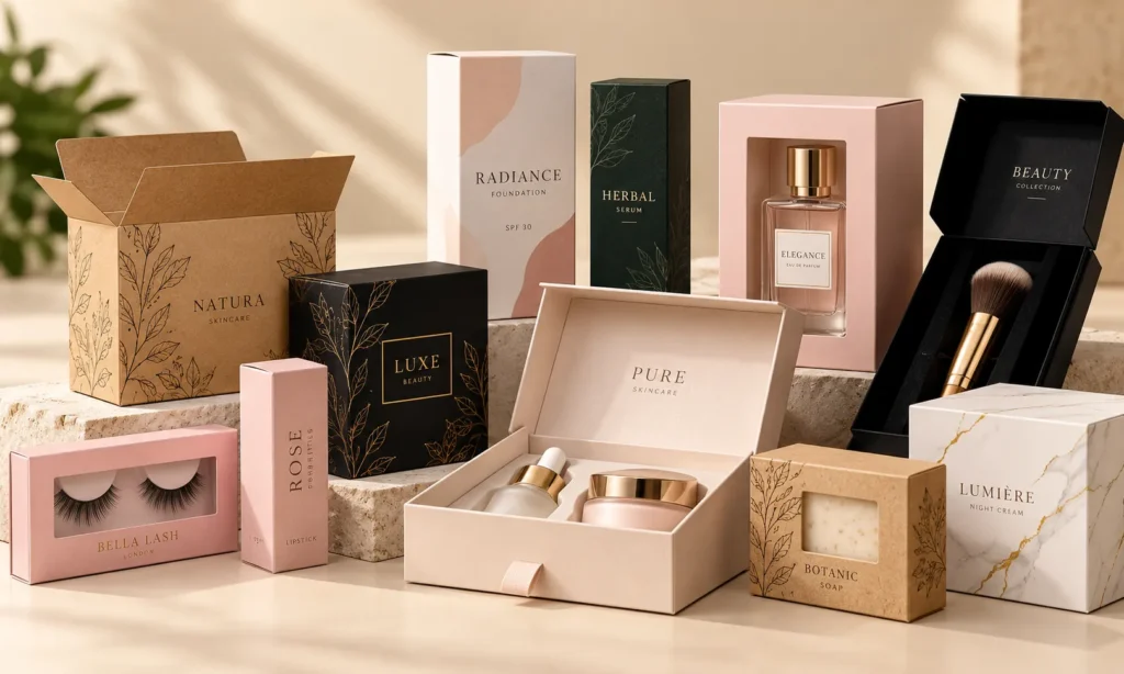 Custom Cosmetic Boxes for Premium Beauty Packaging