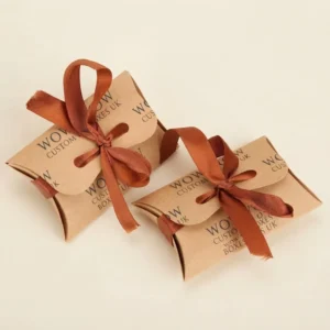 Custom Kraft Pillow Boxes