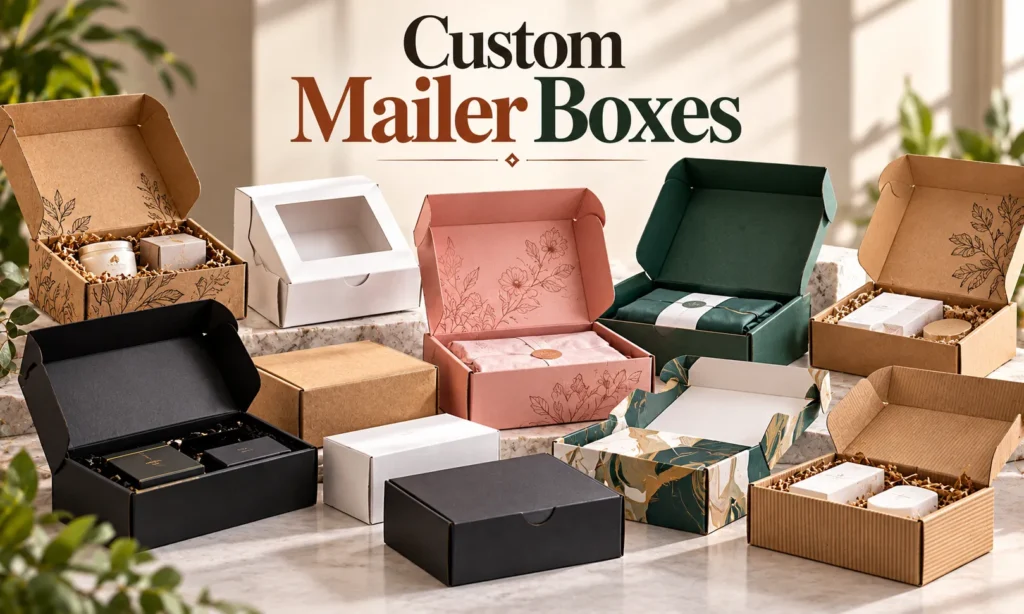 Custom Mailer Boxes: Styles, Materials and Packaging Options