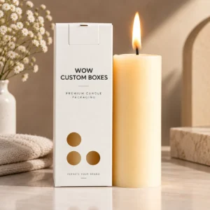 Custom Pillar Candle Boxes UK