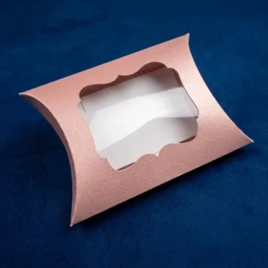 Custom Pillow Boxes with Window