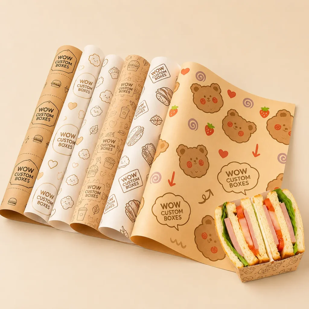Custom Printed Butter Paper
