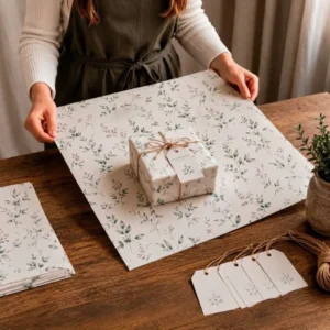 Custom Printed Gift Wrap Paper