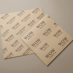 Custom Wax Wrapping Paper