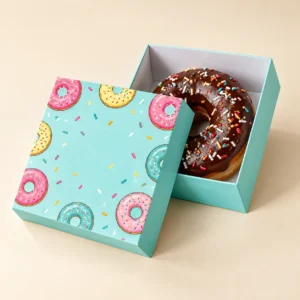 Donut Packaging with Logo