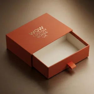 Drawer style gift packaging