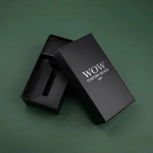 Elegant Black Rigid Box Packaging