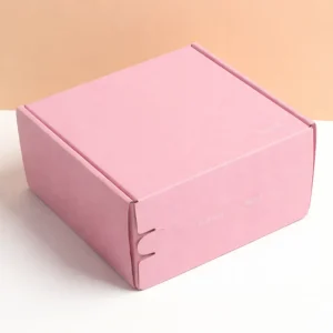 Pink Cardboard Boxes