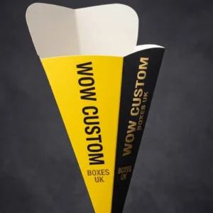 French Fries Cone with Logo