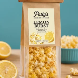 Gourmet Popcorn Resealable Bags