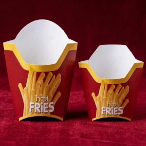 Grease Resistant French Fries Pouches