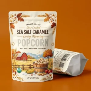 Kettle Corn Mylar Packaging
