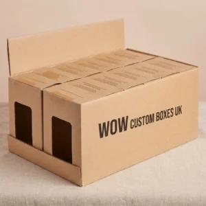 Kraft Display Boxes with Logo