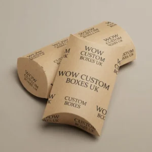 Kraft Pillow Boxes Wholesale