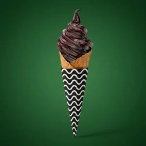 Luxury Black Cone Sleeve Printing
