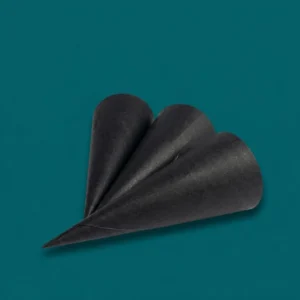 Luxury Black Cone Sleeve Printing UK