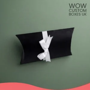 Luxury Black Pillow Boxes