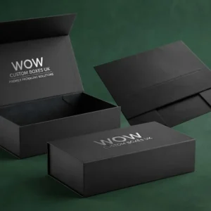 Luxury Black Rigid Packaging