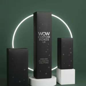 Matte Black Cosmetic Packaging