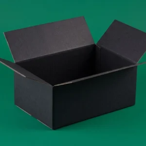 Matte Black Mailer Boxes